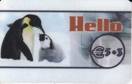 TARJETA DE ESPAÑA DE UNOS PINGUINOS (PINGUINO-PENGUIN) - Pinguine