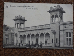 Exposition Universelle De Gand 1913  Le Palais De Italie Stamp 1913  A 212 - Altri & Non Classificati