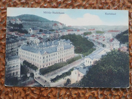 Czech Republic Karlsbad Karlovy Vary Militär Badehaus  Stamp 1920  A 212 - Tchéquie