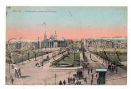 Malte : Panoramic Wiew Of Floriana In 1917 (animé) PF. - Malte