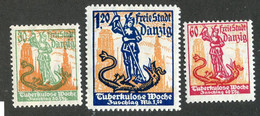 16668 *offers Welcome* 1921 Mi.90-92 Mint* - Otros & Sin Clasificación