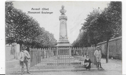 60     AUNEUIL MONUMENT BOULENGER   BON ETAT   2 SCANS - Auneuil