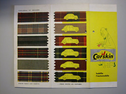 Carskin  Tissu Special Pour Automobile Fait Les Housses - KFZ