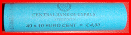 • GREECE: CYPRUS ★ 10 CENT 2020 UNC ROLL UNCOMMON! LOW START ★ NO RESERVE! - Rotolini