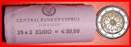 * ROLL NEURON: CYPRUS  2 EURO 1990-2020 INSTITUTE! UNC 25 COINS! LOW START  NO RESERVE! - Rotolini