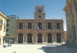 (TP) MARSALA, PALAZZO VII APRILE - Cartolina Nuova - Marsala