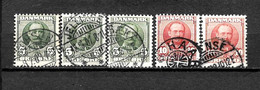 LOTE 2205  ///  DINAMARCA 1904  YVERT Nº: 55/56        ¡¡¡ OFERTA - LIQUIDATION - JE LIQUIDE !!! - Used Stamps