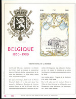 BELGIQUE 1980 THEATRE ROYAL DE LA MONNAIE ...(FR) - Covers & Documents