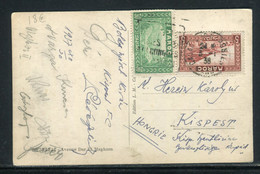 Maroc - Affranchissement De Casablanca Sur Carte Postale De Rabat 1938 - M 137 - Lettres & Documents