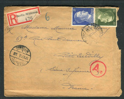 Allemagne - Enveloppe En Recommandé De Berlin En 1943 Pour La France - M 138 - Briefe U. Dokumente
