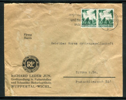 Allemagne - Enveloppe Commerciale De Wuppertal Pour Zittau En 1936 - M 139 - Lettres & Documents