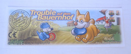 KINDER SURPRISE 2001 Deutch :          BPZ N° 610473 - Istruzioni