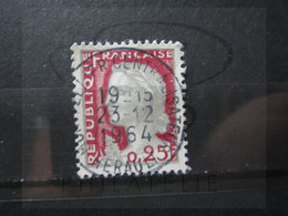 VEND BEAU TIMBRE DE FRANCE N° 1263 , OBLITERATION " MONTPELLIER-CENTRALISATEUR " !!! - 1960 Marianne (Decaris)