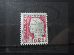 VEND BEAU TIMBRE DE FRANCE N° 1263 , OBLITERATION " TROARN " !!! - 1960 Marianne Of Decaris