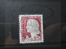 VEND BEAU TIMBRE DE FRANCE N° 1263 , OBLITERATION " LANGOIRAN " !!! (a) - 1960 Marianne Of Decaris