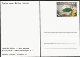 Entier / Stationery / PSC - PAP Comores : Carte Postale ACEP N°11 Karthala Ngazidja - Komoren (1975-...)