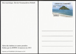 Entier / Stationery / PSC - PAP Comores : Carte Postale ACEP N°13 Noumachiwa Mohéli - Comores (1975-...)