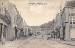 88-BRUYERES-EN-VOSGES- GRANDE RUE ET CARREFOUR DU BAILLEUX - Bruyeres