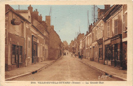 89-VILLENEUVE-LA-GUYARD- LA GRANDE RUE - Villeneuve-la-Guyard