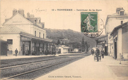 89-TONNERRE- INTERIEUR DE LA GARE - Tonnerre