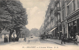 90-BELFORT- L'AVENUE WILSON - Belfort - Stad