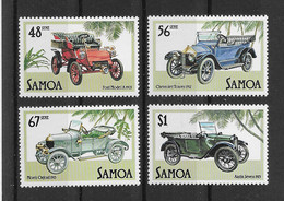 Samoa 1985 Autos Mi.Nr. 557/60 Kpl. Satz ** - Samoa