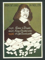 J.M. PETEY - Descartes - Des Cartes Au Salon De Montbéliard Le 24 Novembre 1996 - Petey