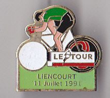 PIN'S THEME SPORTS / CYCLISME TOUR DE FRANCE 11 JUILLET 1991 LIENCOURT - Cyclisme