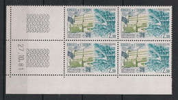 France - 1981 - Service N°Yv. 67 - Bloc De 4 Coin Daté - Neuf Luxe ** / MNH / Postfrisch - Service