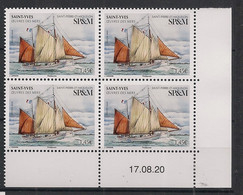 SPM - 2020 - N°Yv. Xxx - St Yves - Bloc De 4 Coin Daté - Neuf Luxe ** / MNH / Postfrisch - Unused Stamps