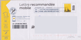 Prêt à Poster Lettre Recommandée Mobile R1AR Au Verso  Lot 47K/138934 Neutre CO2 .....papiers Agissez Pour Le Recyclage - Prêts-à-poster:  Autres (1995-...)