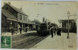 62 Lillers (Pas De Calais) Intérieur De La Gare - Lillers