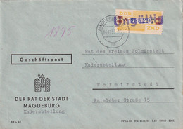 DDR 1959 LETTRE DE MAGDEBURG AVEC VIGNETTE AFFRANCHISSEMENT - Altri & Non Classificati