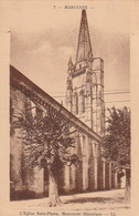 MARENNES. - L'Eglise Saint-Pierre. Monument Historique. Cliché RARE - Marennes