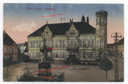 Horn Lippe Rathaus 1929 Horn-Bad Meinberg Detmold - Bestoßen - Knick - - Bad Meinberg