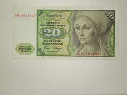 Allemagne 20 Mark 1980 - 10 DM