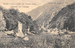 CPA 06 ISOLA LA VALLEE DE TINEE AUX ABORDS DU VILLAGE - Autres & Non Classés