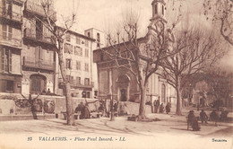 CPA 06 VALLAURIS PLACE PAUL ISNARD - Vallauris