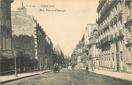 PARIS - Rue Pierre Charron. (cachet Crème Franco-Russe Au Dos De La Carte) - Arrondissement: 08