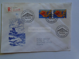 D179719      Suomi Finland Registered Cover - Cancel  IKAALINEN   Sent To Hungary - Covers & Documents