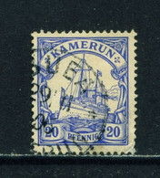 GERMAN CAMEROON  -  1900-11 Yacht Definitive 20pf Used As Scan - Colonia: Camerun