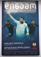 Football Program UEFA Champions League 2013-14 FC Dinamo Tbilisi Georgia - Tottenham Hotspur FC England - Boeken