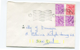 Enveloppe Van KORTRIJK Naar Gent Met 1 X 7 Fr + 3 X 1 Fr  - Afdruk Van 2 Vijzen In Afstempeling - 1977-1985 Cifra Su Leone