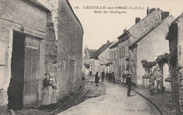 LEUVILLE SUR ORGE RUE DE GLATIGNIE - Autres & Non Classés