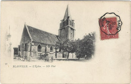 50  Blainville - L'eglise - Blainville Sur Mer