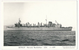 CPSM Photographique - DETROIT - Pétrolier Navigateur - USA - 11/1979 - Oorlog