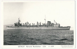 CPSM Photographique - DETROIT - Pétrolier Navigateur - USA - 11/1979 - Guerre