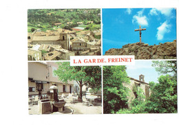 Cpm - 83 -  La Garde Freinet - Vue Générale - La Croix - Place - Chapelle - 1996  - NEP - Tennis LA CLAIRE FONTAINE - La Garde Freinet