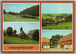 Dippoldiswalde Hennersdorf - Mehrbildkarte 1 - Dippoldiswalde