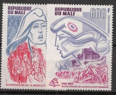 Mali - 1989 - Poste Aérienne PA N°Yv. 541 à 542 - Révolution Française - Neuf Luxe ** / MNH / Postfrisch - Franse Revolutie